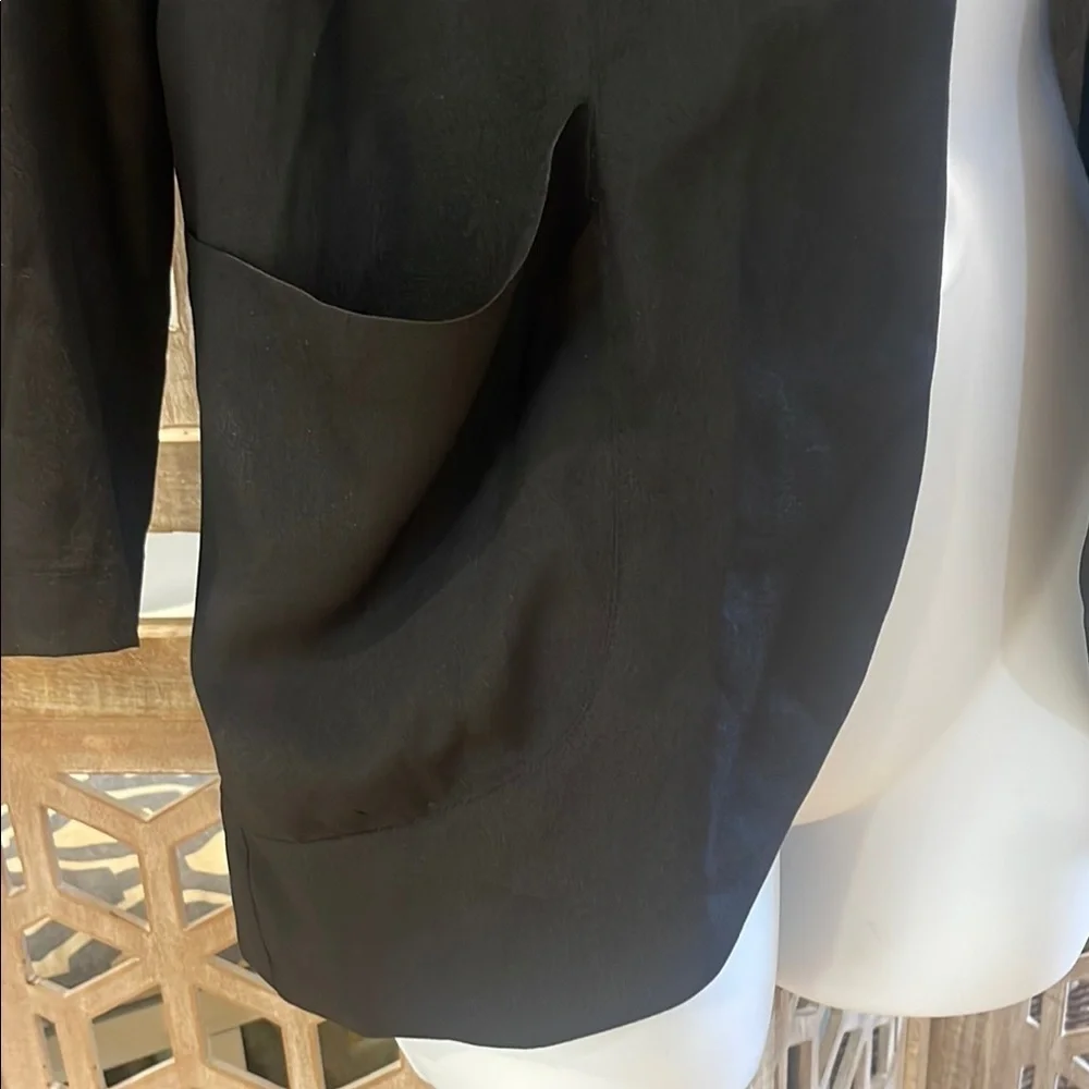 Abbeline by Southmoon Under Elegant Black Light Weight Semi-Sheer Women's Jacket - Picture 4 of 11